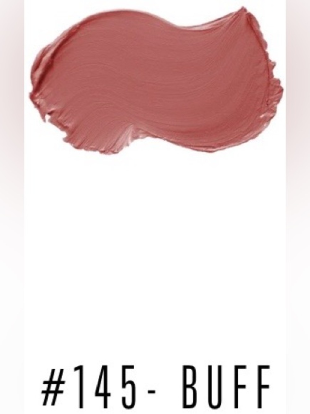 BUFF #145 LIPSTICK CREAM FAN FAVORITE FROM PROFESSIONAL MUA COUNTER!!!